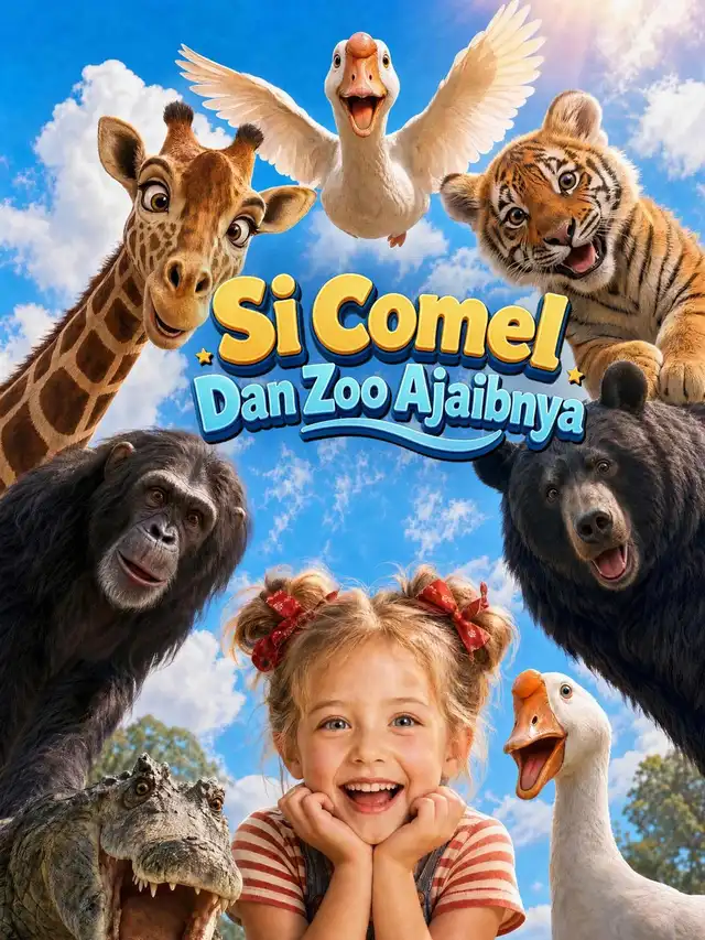 Si Comel Dan Zoo Ajaibnya 海報