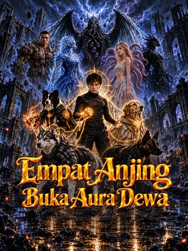 Empat Anjing Buka Aura Dewa โปสเตอร์