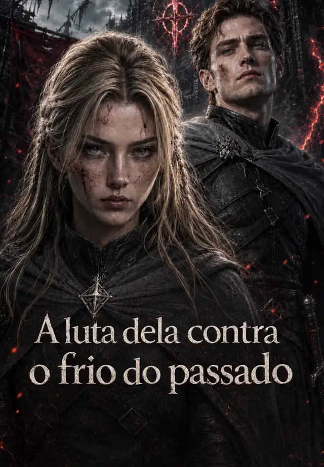 A luta dela contra o frio do passado pôster