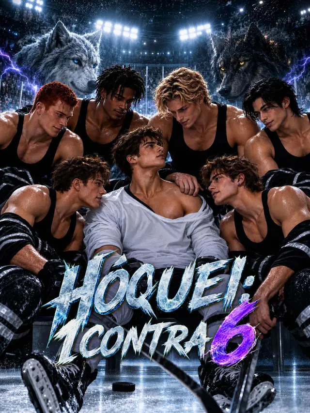 Hóquei: 1 Contra 6 ملصق
