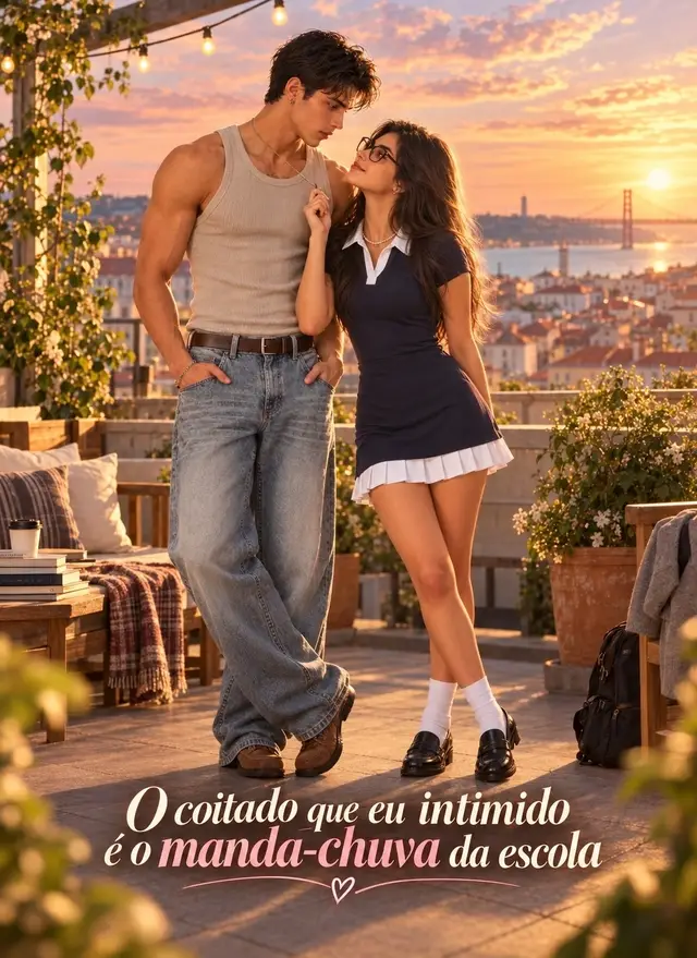 O coitado que eu intimido é o manda-chuva da escola โปสเตอร์