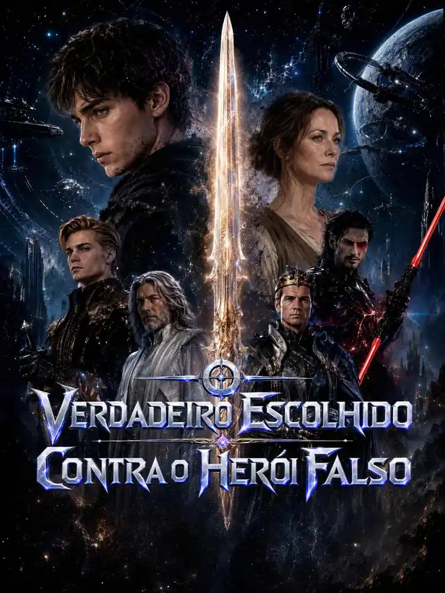 O Verdadeiro Escolhido Contra o Herói Falso affiche