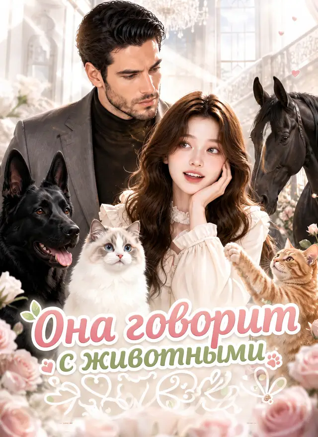 Она говорит с животными постер