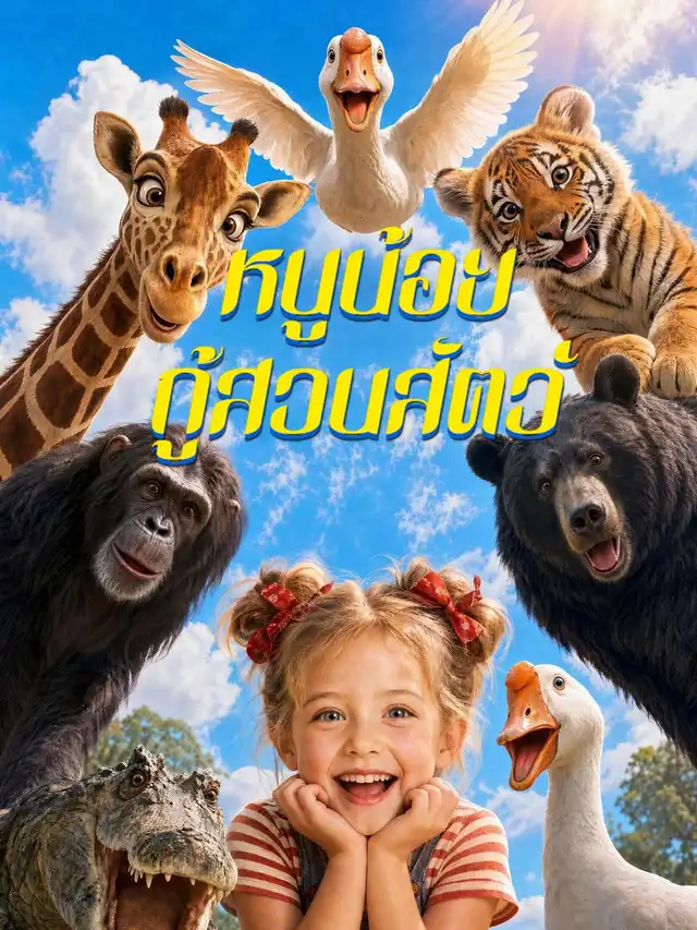 หนูน้อยกู้สวนสัตว์ ملصق