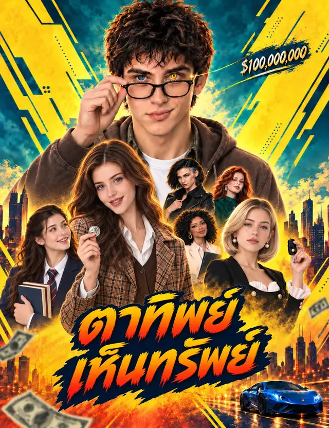 ตาทิพย์เห็นทรัพย์（ฉบับพากย์ ） โปสเตอร์