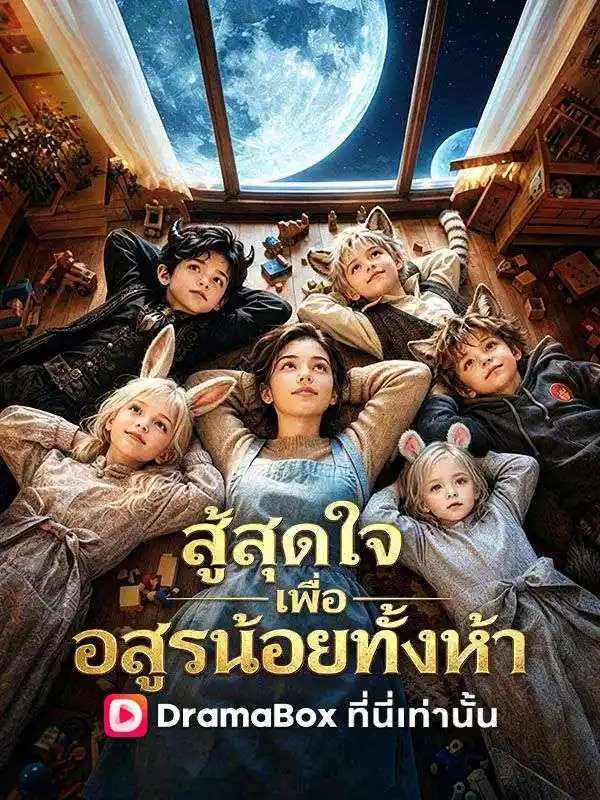 สู้สุดใจเพื่ออสูรน้อยทั้งห้า(พากย์ไทย) โปสเตอร์