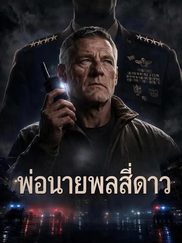 พ่อนายพลสี่ดาว 海報
