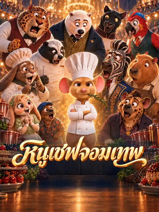 หนูเชฟจอมเทพ โปสเตอร์