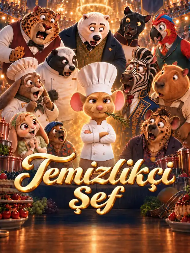 Temizlikçi Şef afiş
