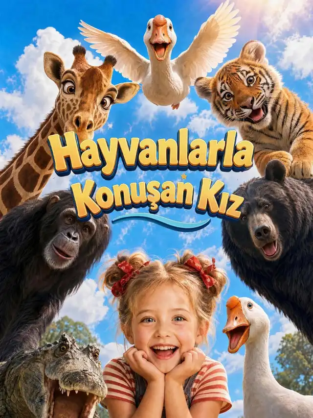 Hayvanlarla Konuşan Kız poster