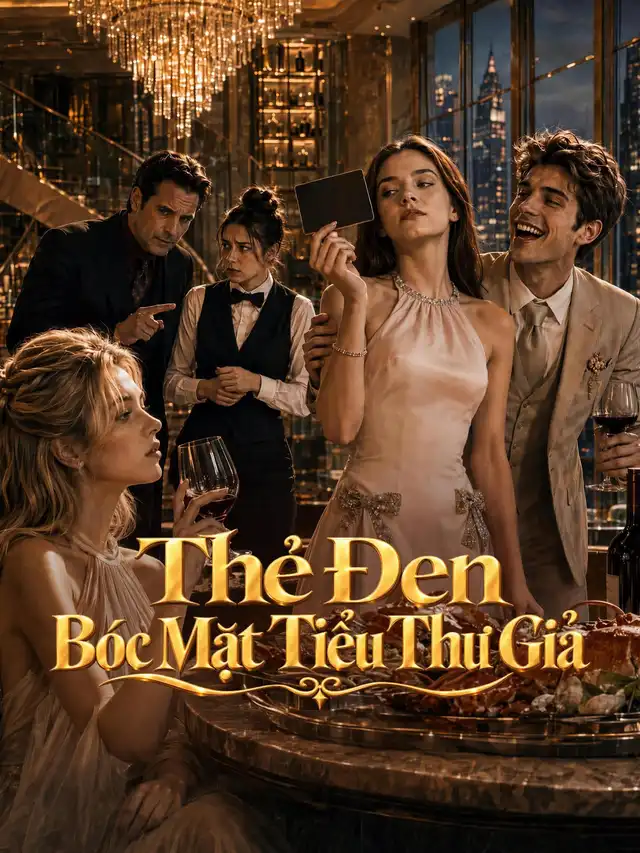 Thẻ Đen Bóc Mặt Tiểu Thư Giả โปสเตอร์